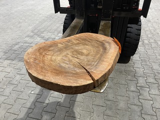 Rosewood schijf, Dikte 70mm, Ø 600mm